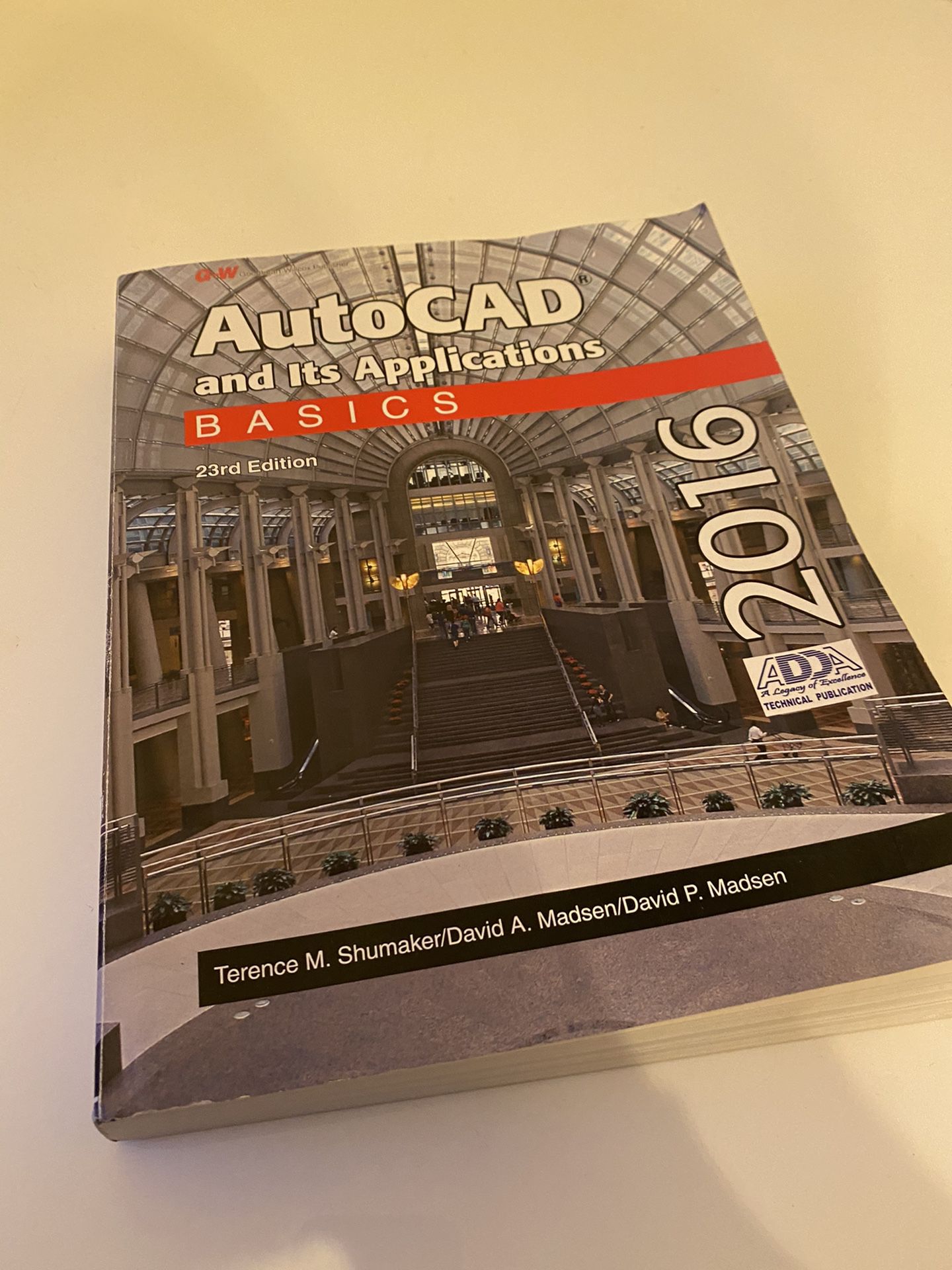 Book, AutoCAD Basics 2016