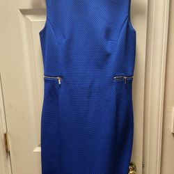 Calvin k Blue Dress 