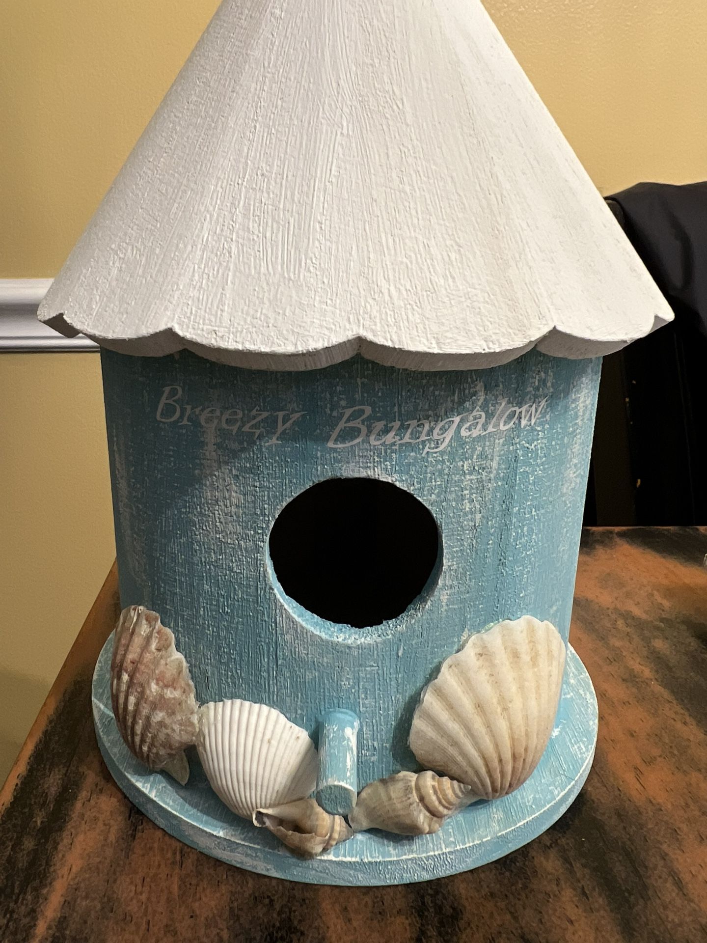 Painted Beachy Birdhouse