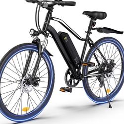 Brand New Adult 26 “ E bike Key Removable Battery  60 Miles Full Charge $699
