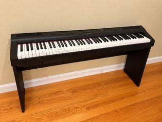 Yamaha keyboard piano p125 black