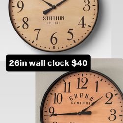 26in Clock 