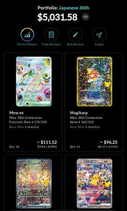 Pokemom 30th Anniversary 80% Singles Japanese