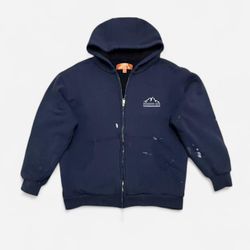 Heavyweight Workwear Zip Up Hoodie 