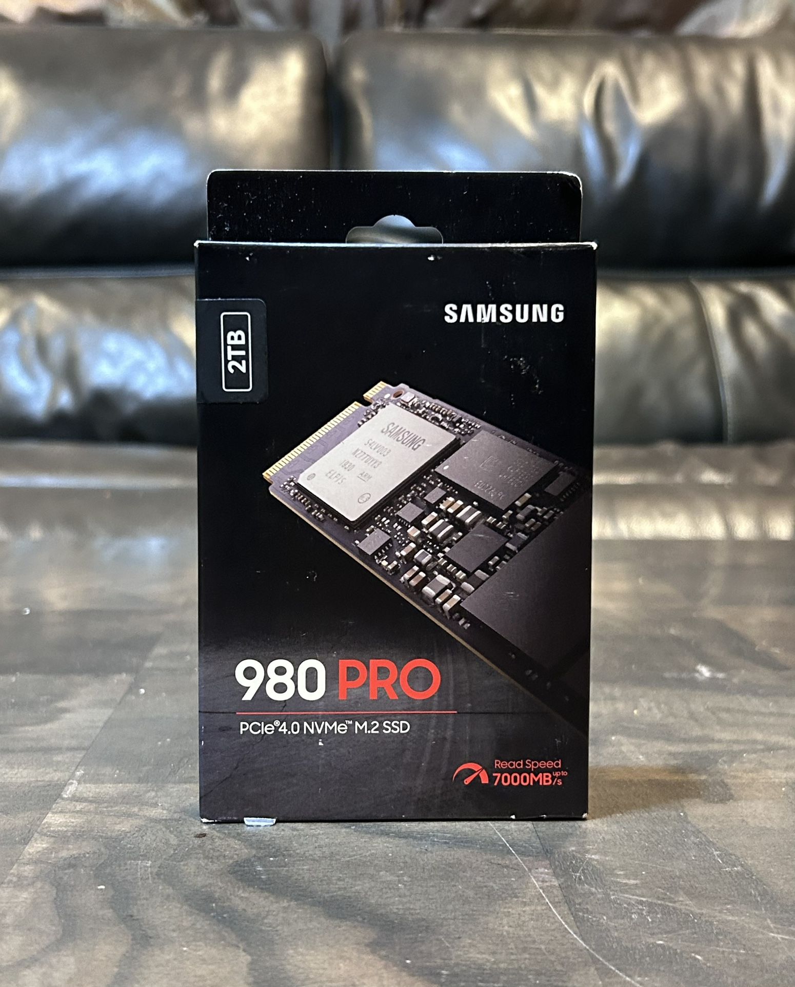 Samsung 980 PRO 2 TB Gen 4 m.2 2280 NVMe 7K MB read SSD for laptop desktop or compatible devices