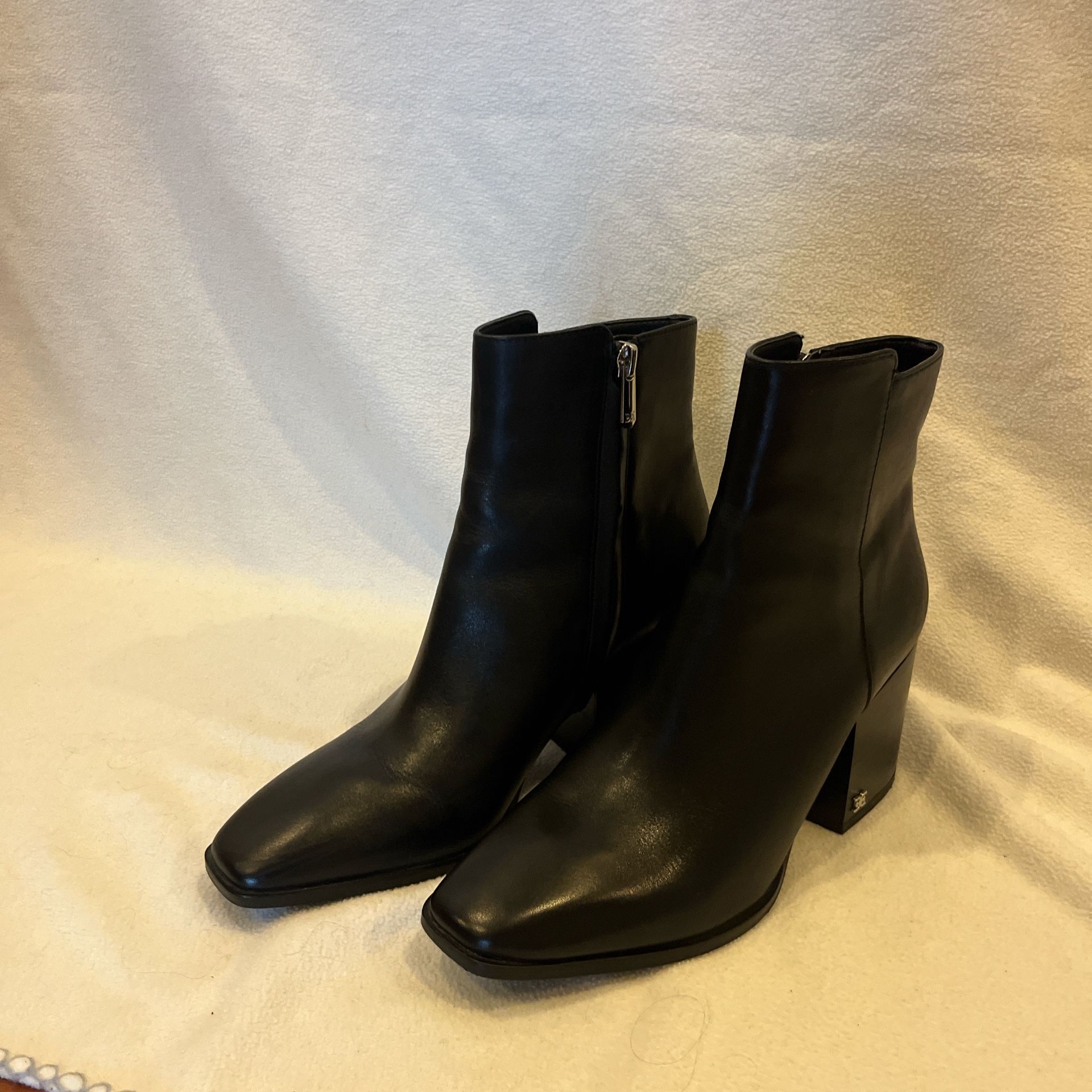 Sam Edelman Black Leather Boots