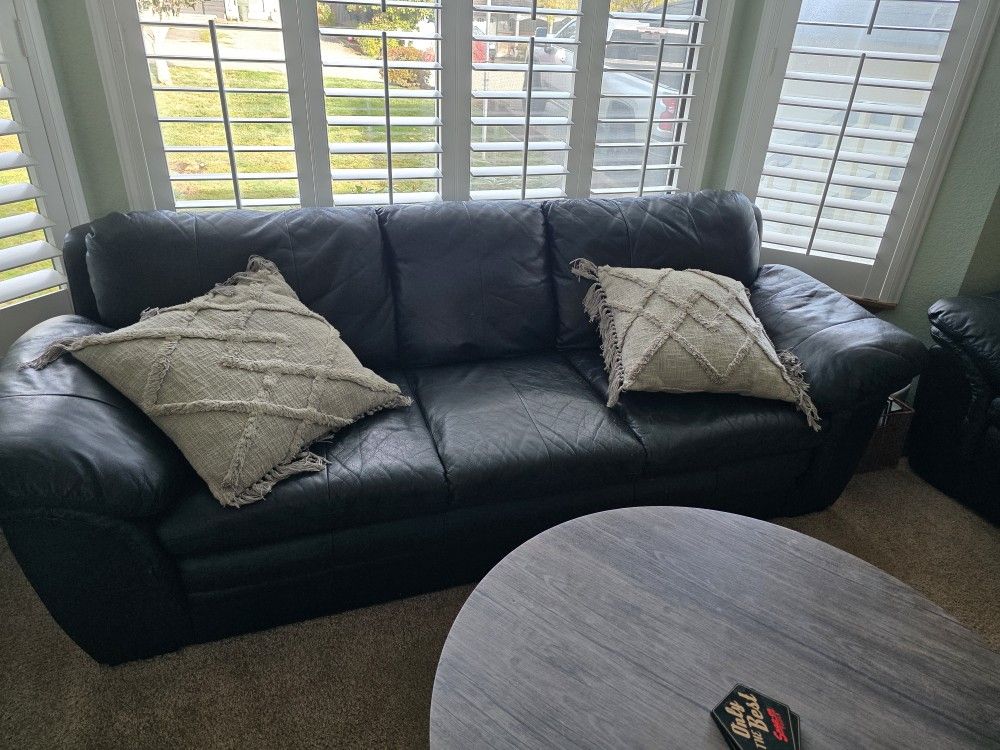 3 Set Couch LEATHER 