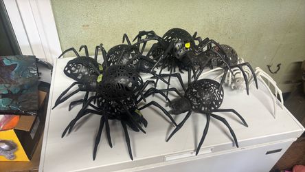 Halloween spiders five dollars each