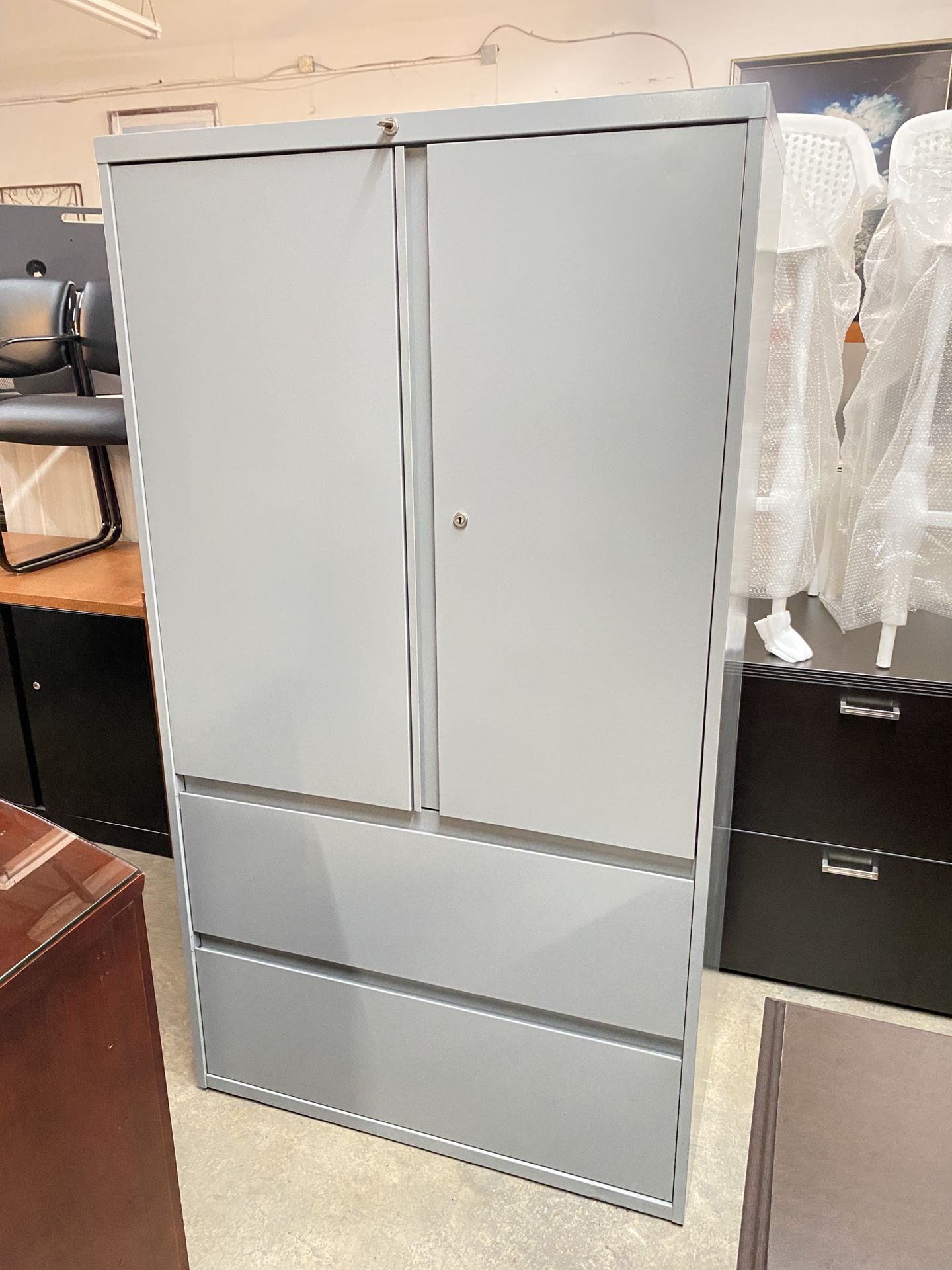 Steelcase combination cabinet