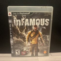 inFamous PS3 Complete In Box (Sony Playstation 3, 2009)