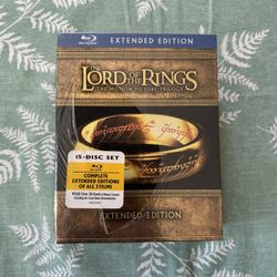 Lord of the Rings Blu-ray Boxset Sealed 