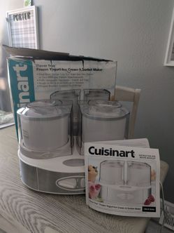 Cuisinart Duo ice Cream / Desert Maker