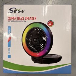 Portable Bass Speaker (New)