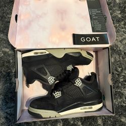 Air Jordan 4 Retro SE 'Black Canvas'