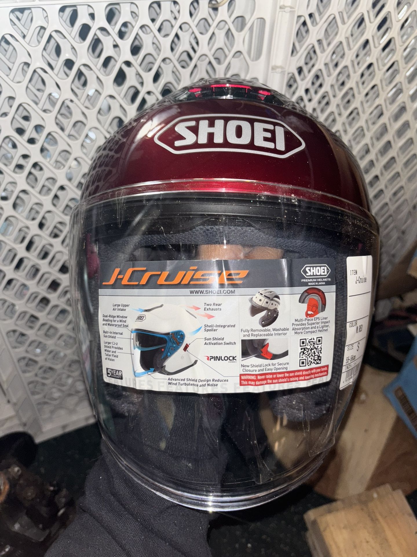 Brand new helmet