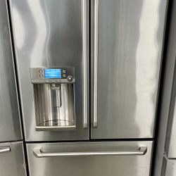 Counter Depth Stainless Steel GE French Door Refrigerator