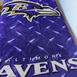 NFL  Baltimore Ravens 60 x 80  Royal Plush Blanket