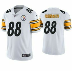 New! Men's Pittsburgh Steelers #88 Pat Freiermuth Vapor Limited White Game Jersey LG.