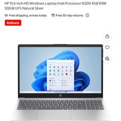 HP Windows Laptop 15.6inch