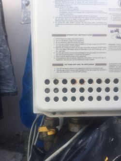 Tankless Hot water heater