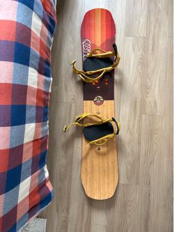 Arbor 157 MW snowboard Shiloh Rocker, L Hemlock Bindings