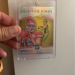 2017 Panini Optics Patrick Mahomes Rookie Card