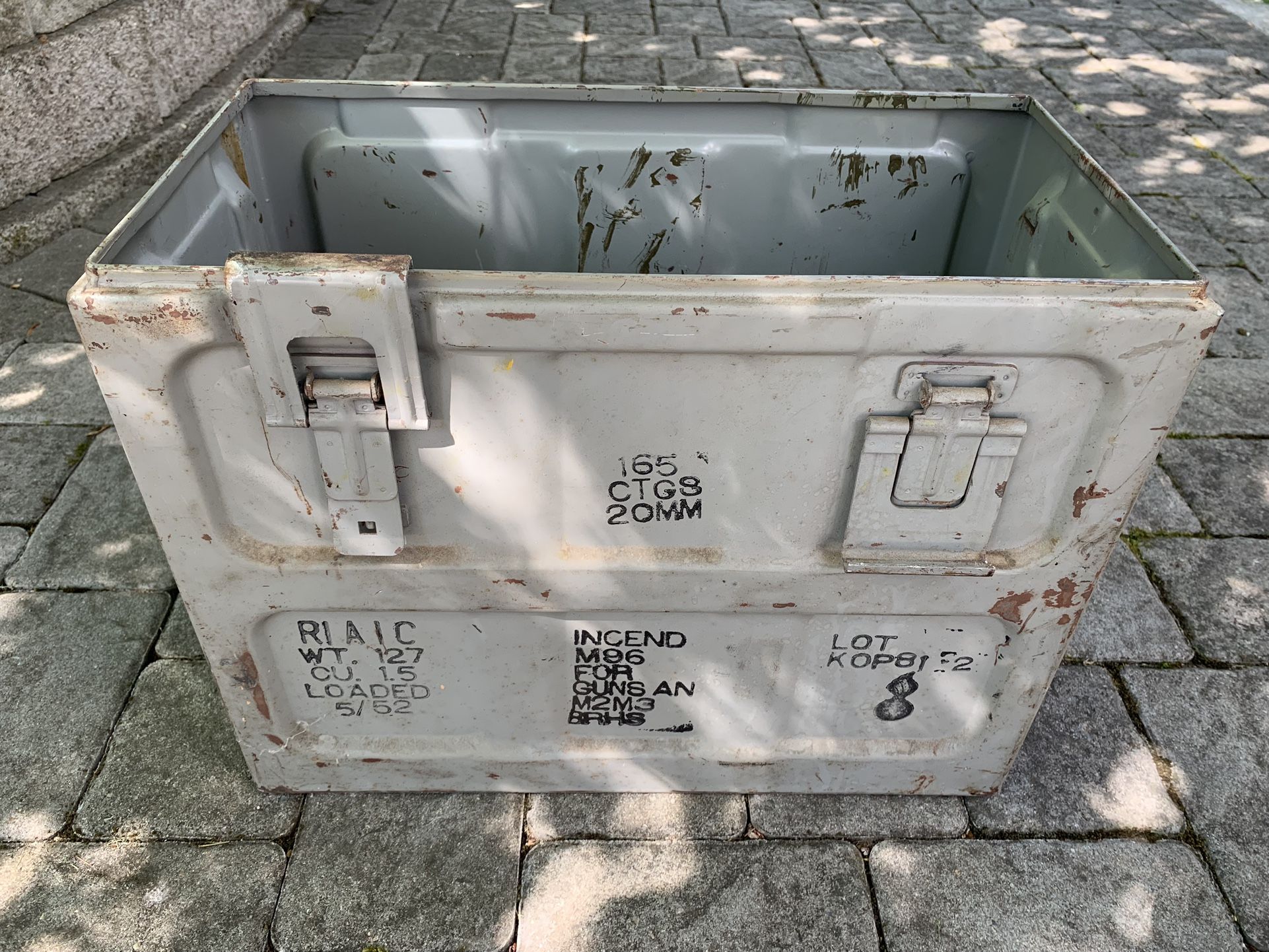 Military Surplus Steel Storage Box