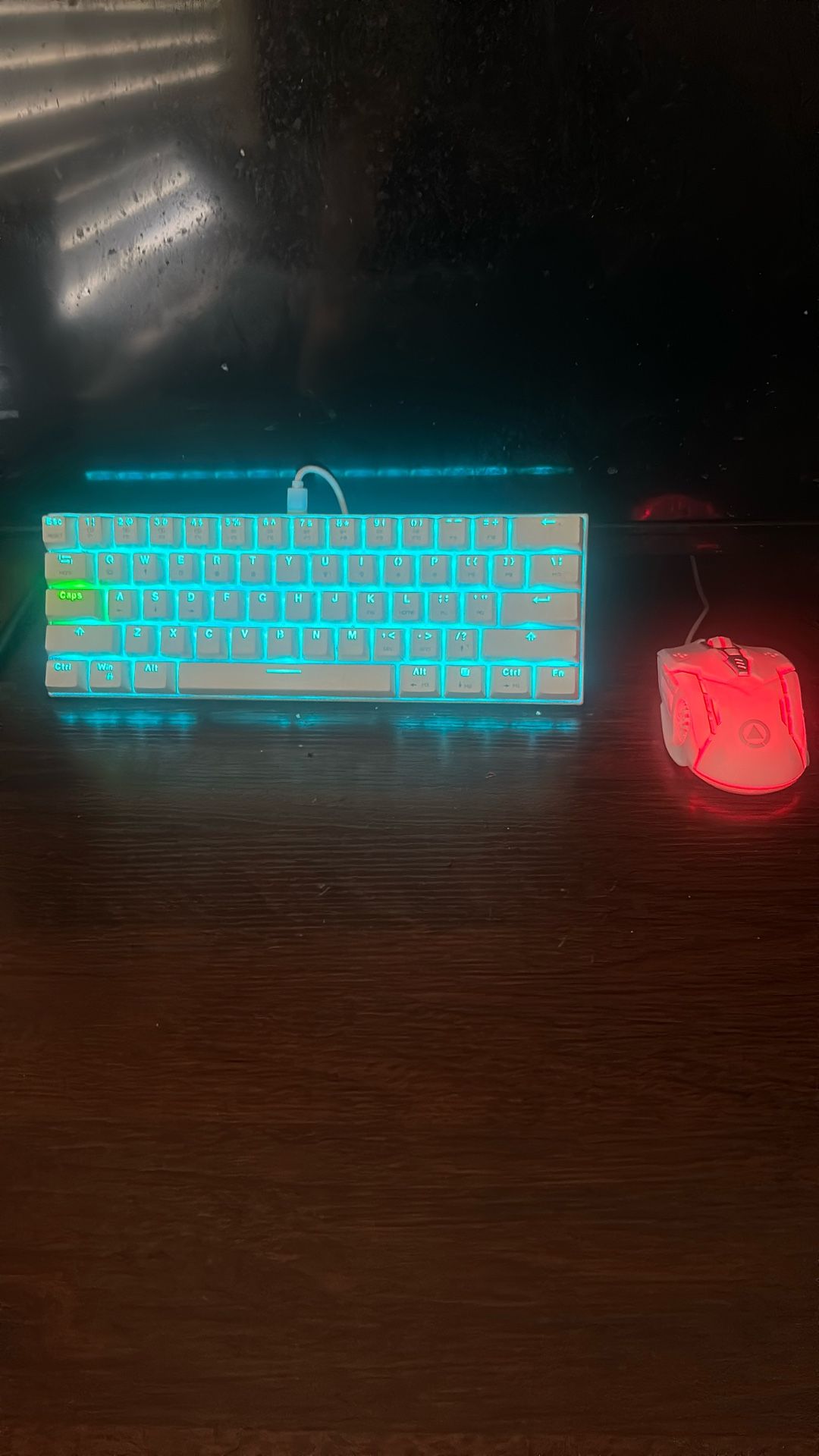 60% LGB Keyboard With Gaming Mouse Set