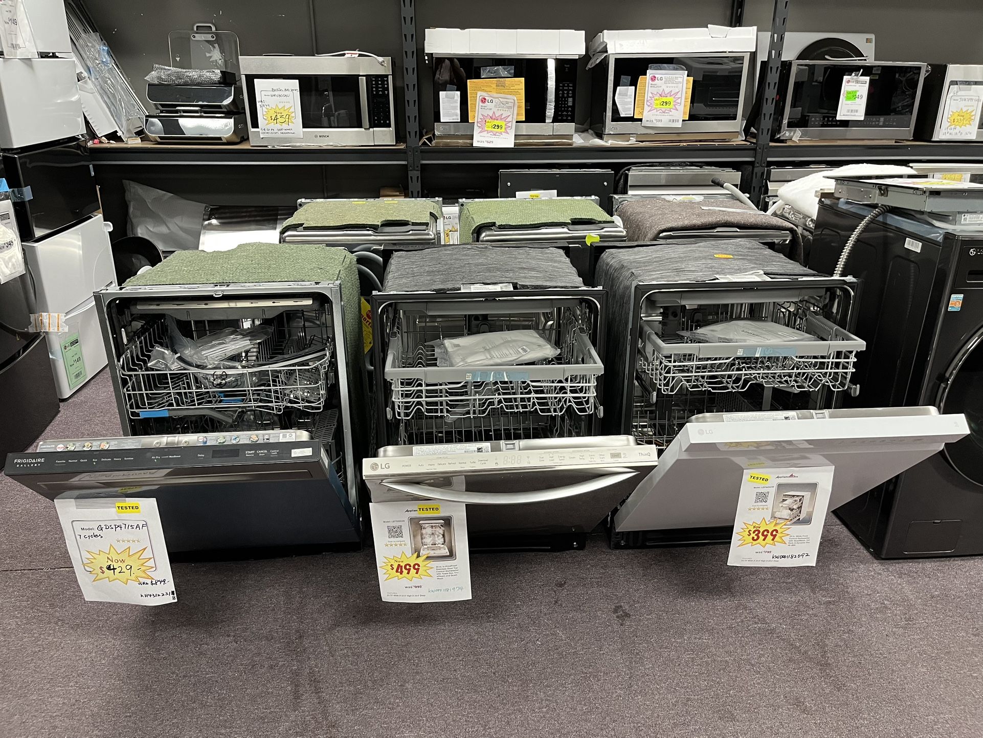 Dishwasher, 24” W Dishwasher With Warranty