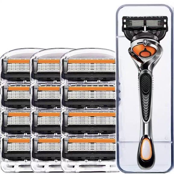 Gillette Fusion5 Men's Razor Blade Refills, 10 Count + Fusion5 ProGlide Razor Blade Refills - 2 Count | One Pack of 15 Refills