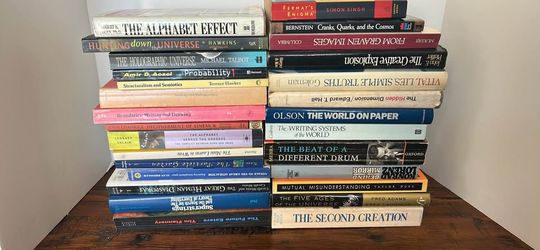 28 Book Lot – Language, Writing, Mind & Cosmos