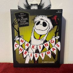 The Nightmare Before Christmas Card Game 