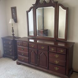 Bedroom Dresser Set Solid Wood. 