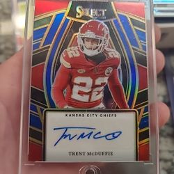 Trent McDuffie AUTO $150 OBO