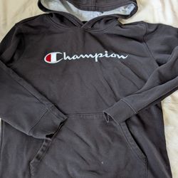 Champion Black Hoodie 