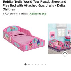 Troll Toddler Bed