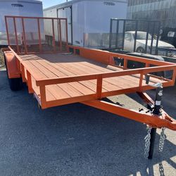 2026 Carson Standard Utility 7’x16’ 7K GVWR