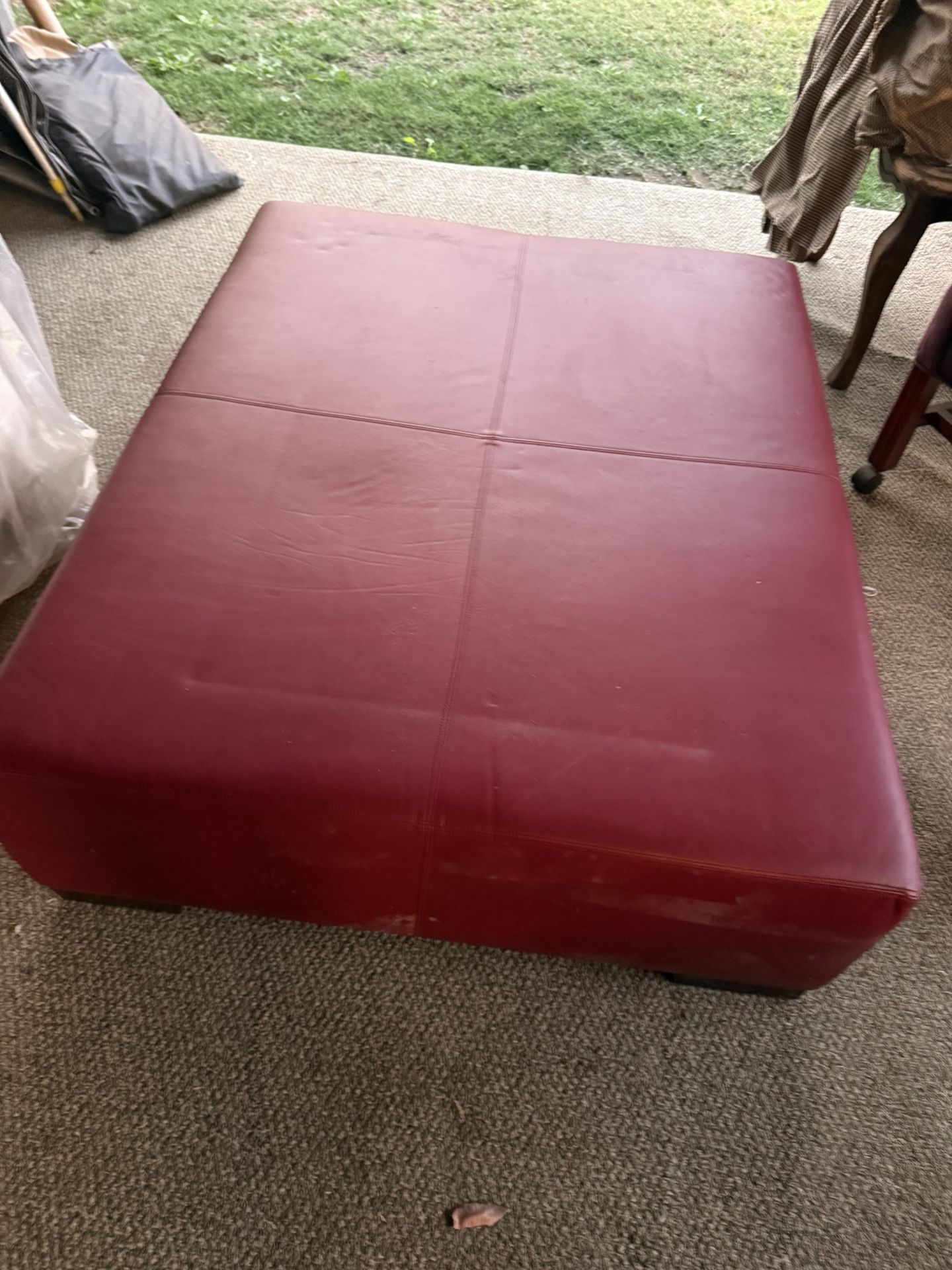Huge Letter Ottoman 