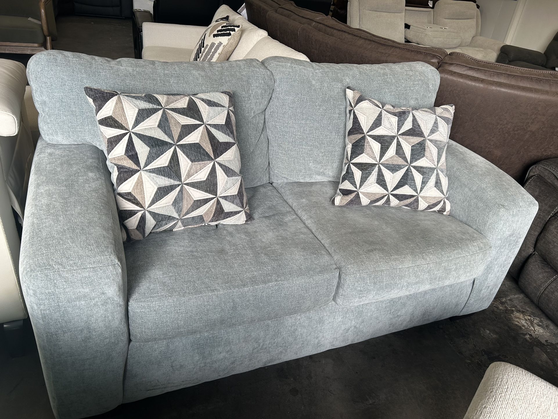 Fabric Loveseat