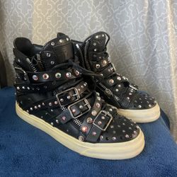 GIUSEPPE ZANOTTI CHRYSTAL SNEAKERS
