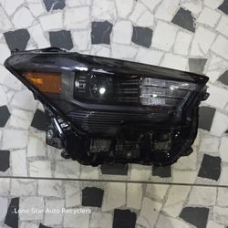 2024 To 2026 Toyota Tacoma Passenger Headlight