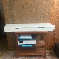 White IKEA Desk top 47” X 11.5”