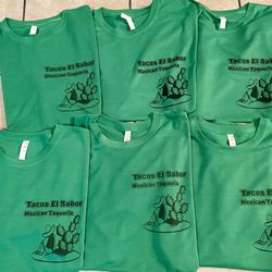 Camisas Manga Corta Con El Nombre De Su Negocio