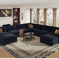 Brand New 9-Seat Sectional Couch – Unused, Still in Boxes – First Come, First Serve