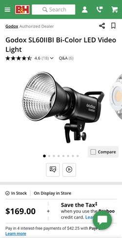 Godox SL60IIBI Bi-Color LED Video Light