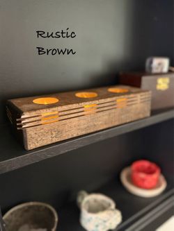 Handmade Wooden candle holder