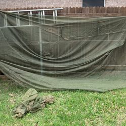 Vietnam Era U.S. Military Issue Mosquito Netting for Cot – Original GI Surplus