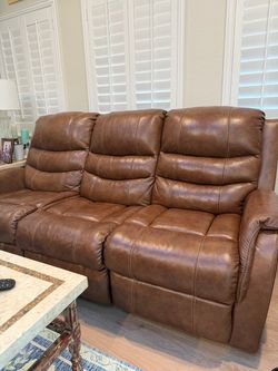 Leather furniture