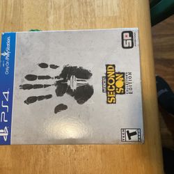 inFamous Second Son Collector's Edition (PS4) Brand New Factory SEALED