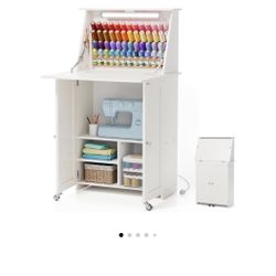 Brand New Sewing Station Craft Rack 